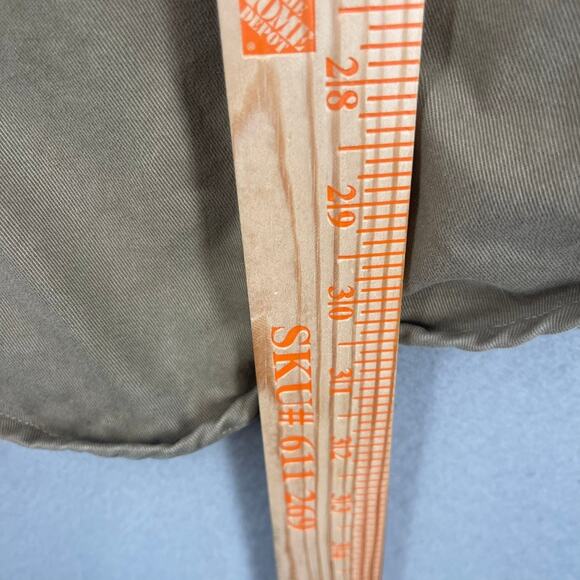 Carhartt Men’s Thick Work Shirt Size Lg Tall Beige Outdoors Workwear Rugged - Picture 6 of 13